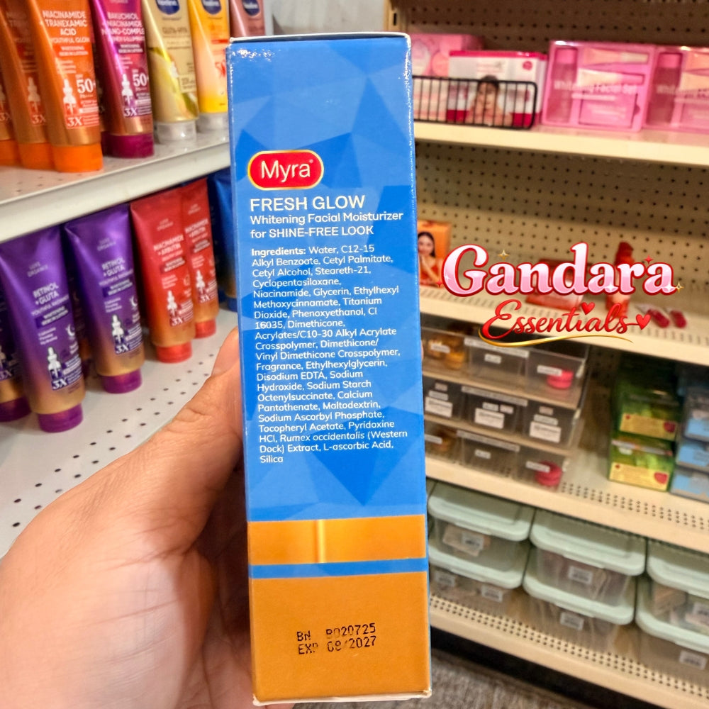 Myra - Fresh Glow Whitening Facial Moisturizer - 40mL