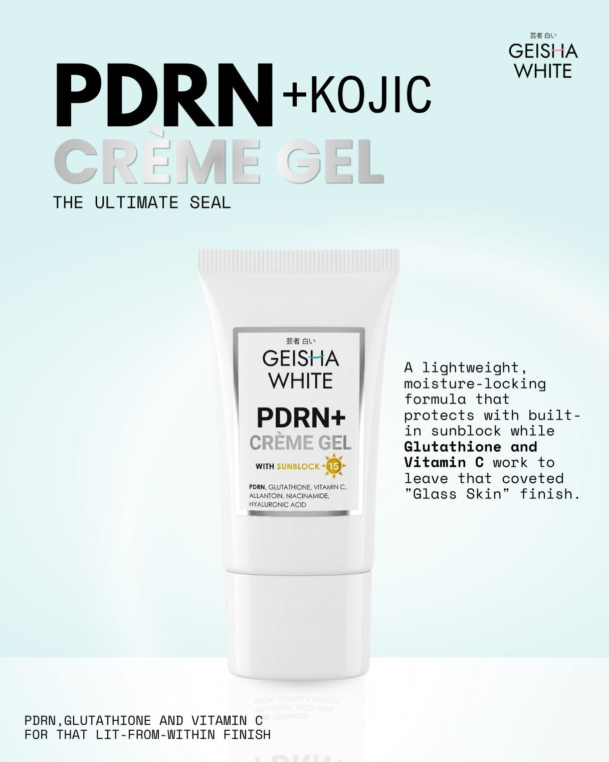 Geisha White - PDRN + Kojic Beauty Renew Set