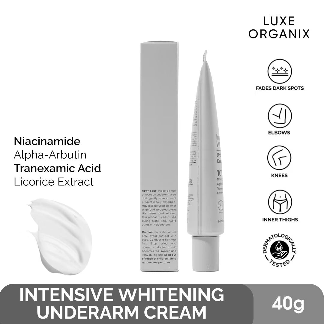 Luxe Organix Intensive Whitening Underarm Cream 40gx2