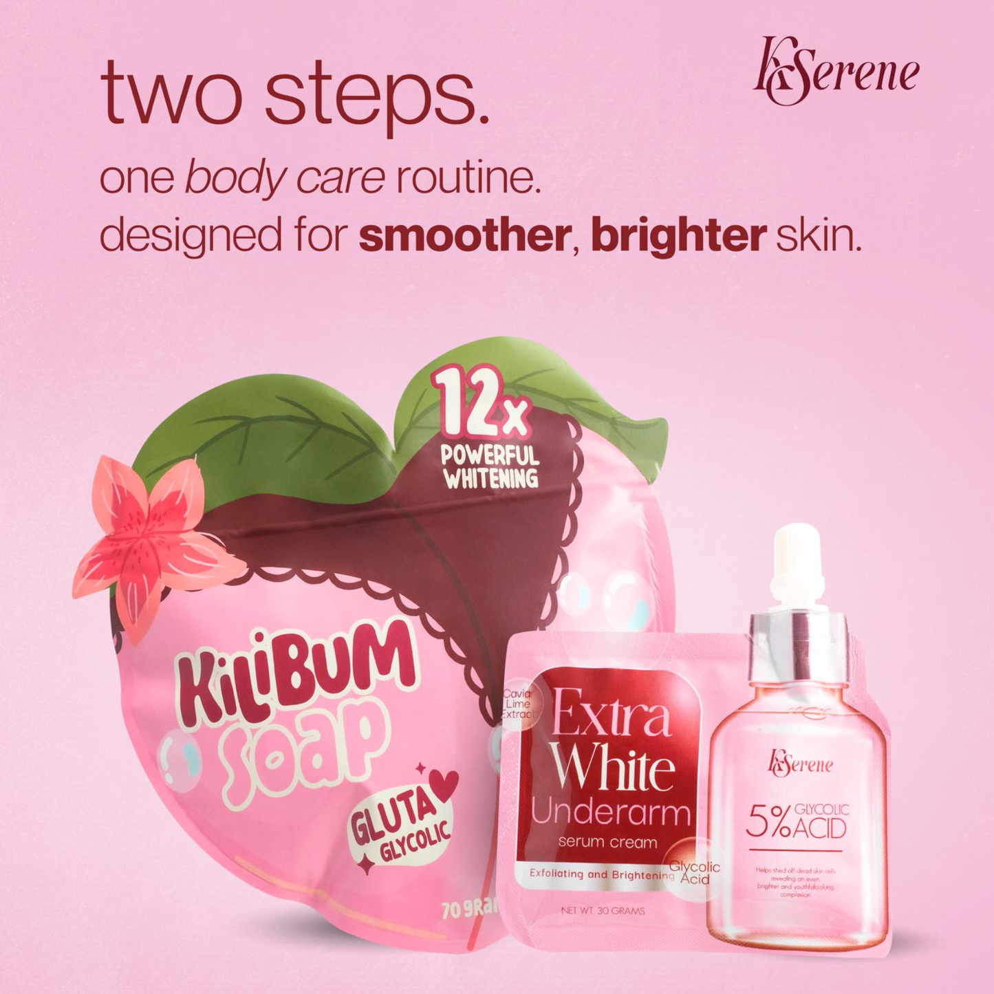 KSerene - Extra White Underarm Serum Cream - 30g