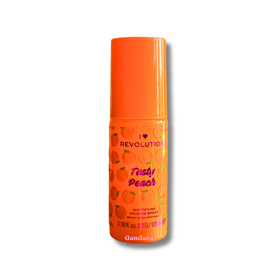 Revolution - Tasty Peach Mattifying Priming Spray - 3.38 oz/ 100mL