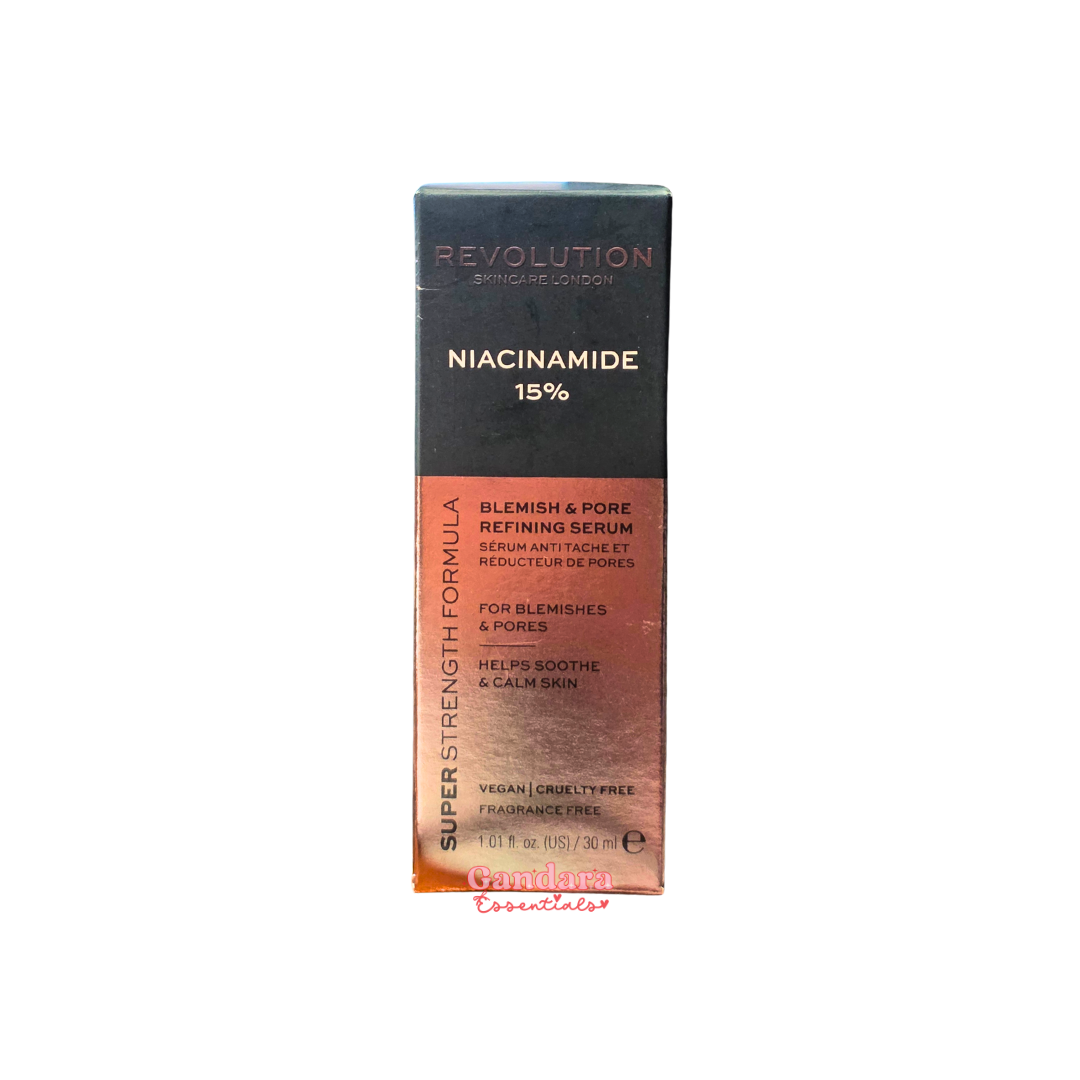 Revolution - Skincare 15% Niacinamide Blemish & Pore Refining Serum - 1.01 oz/ 30 mL