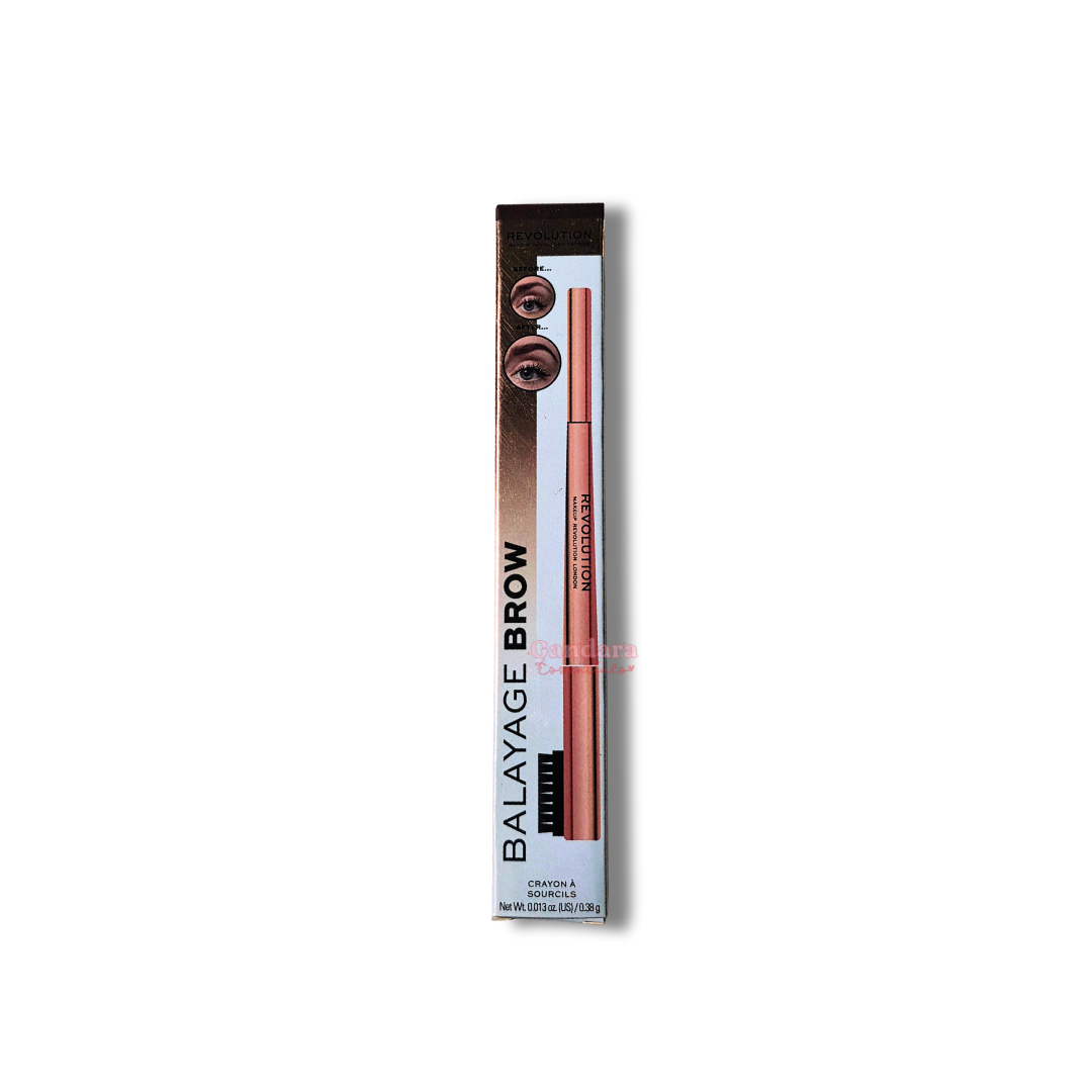 Revolution - Balayage Brow Dual Sided Pencil (Brown) - 0.013 oz/ 0.38g