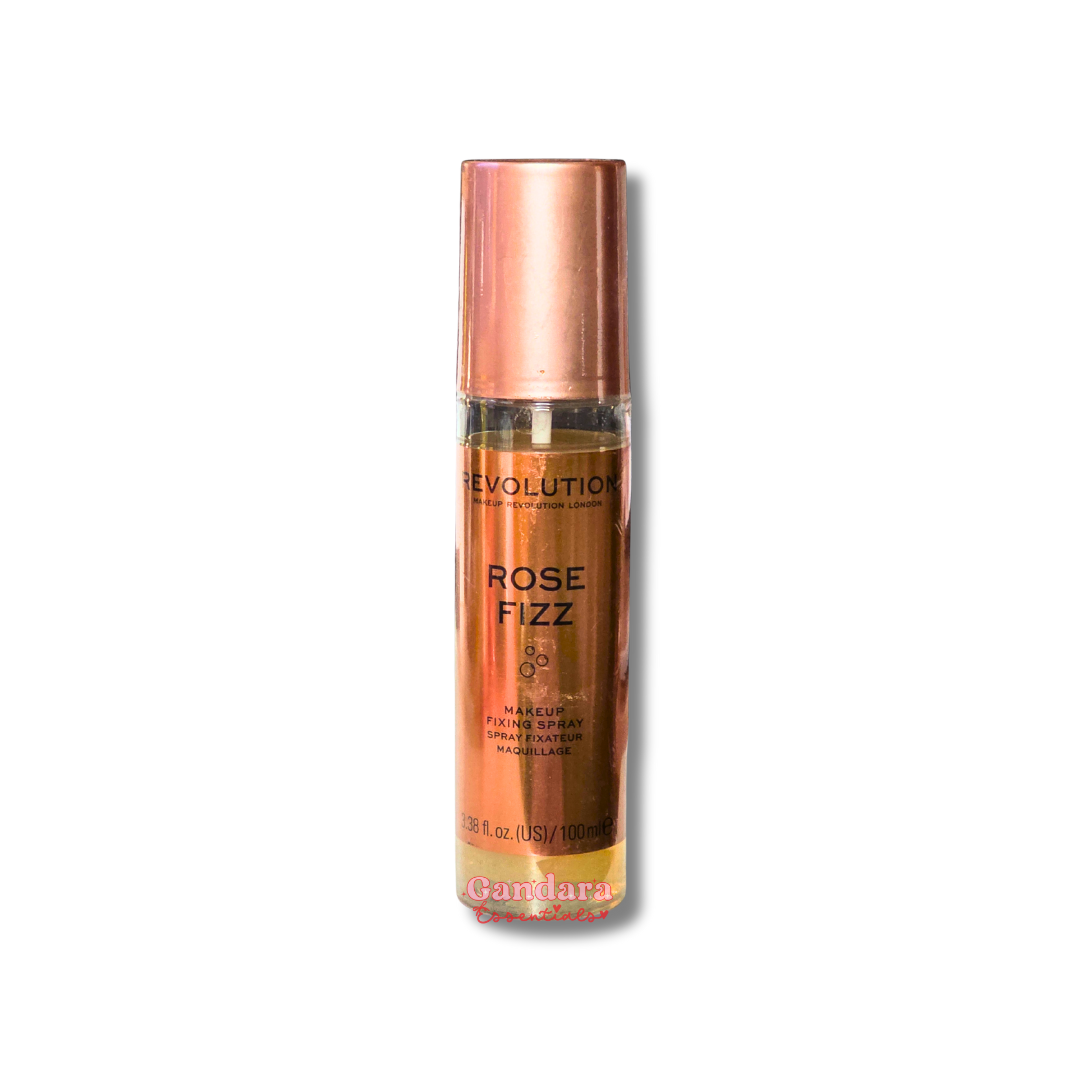 Revolution - Rose Fizz Makeup Fixing Spray - 3.38 oz/ 100mL