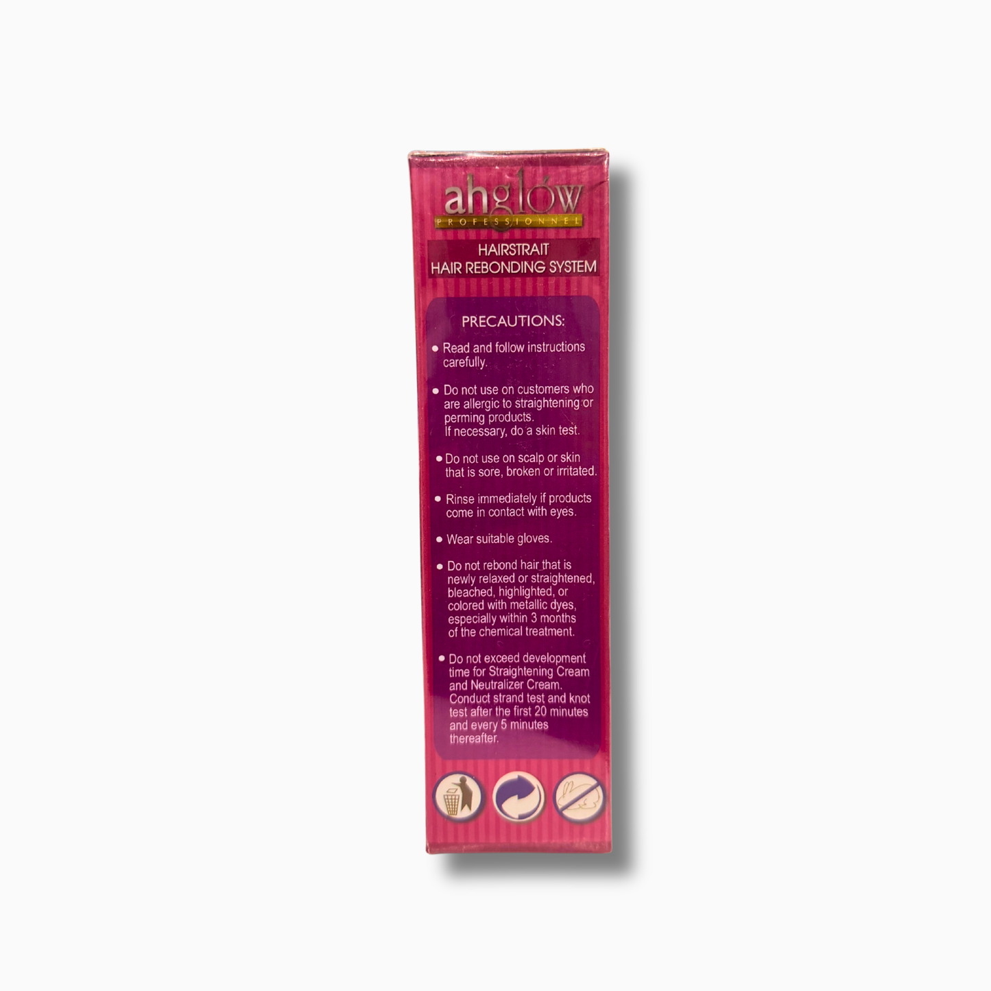 Ahglow - Hair Rebonding Set