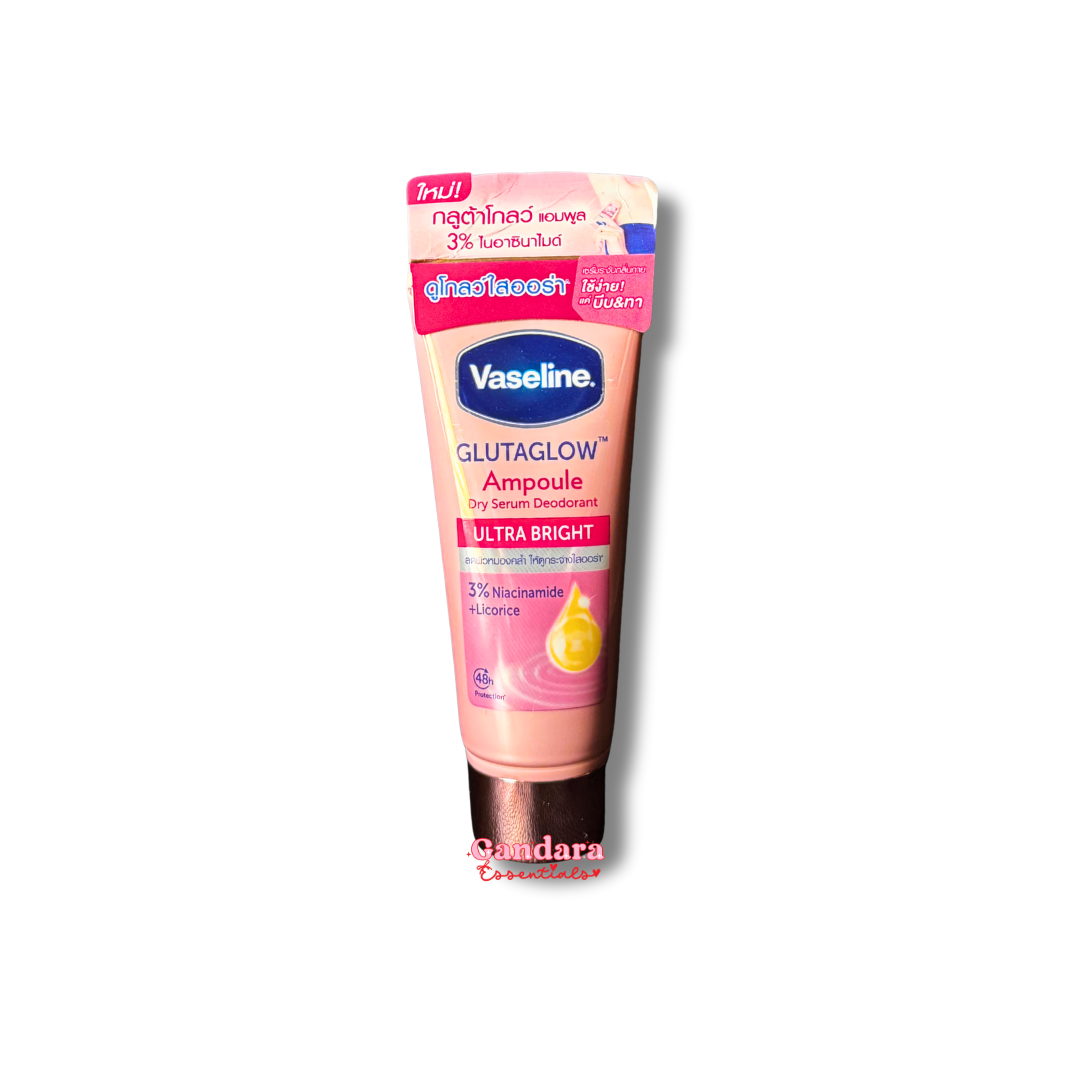 Vaseline - Gluta Glow Ampoule Dry Serum Deodorant (Ultra Bright) - 45mL