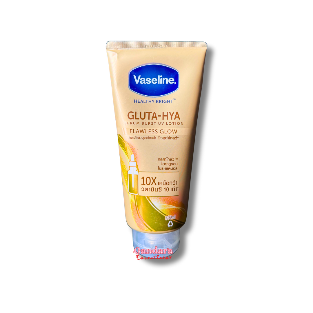 Vaseline - Gluta HYA Serum Burst UV Lotion (Flawless Glow) - 300mL