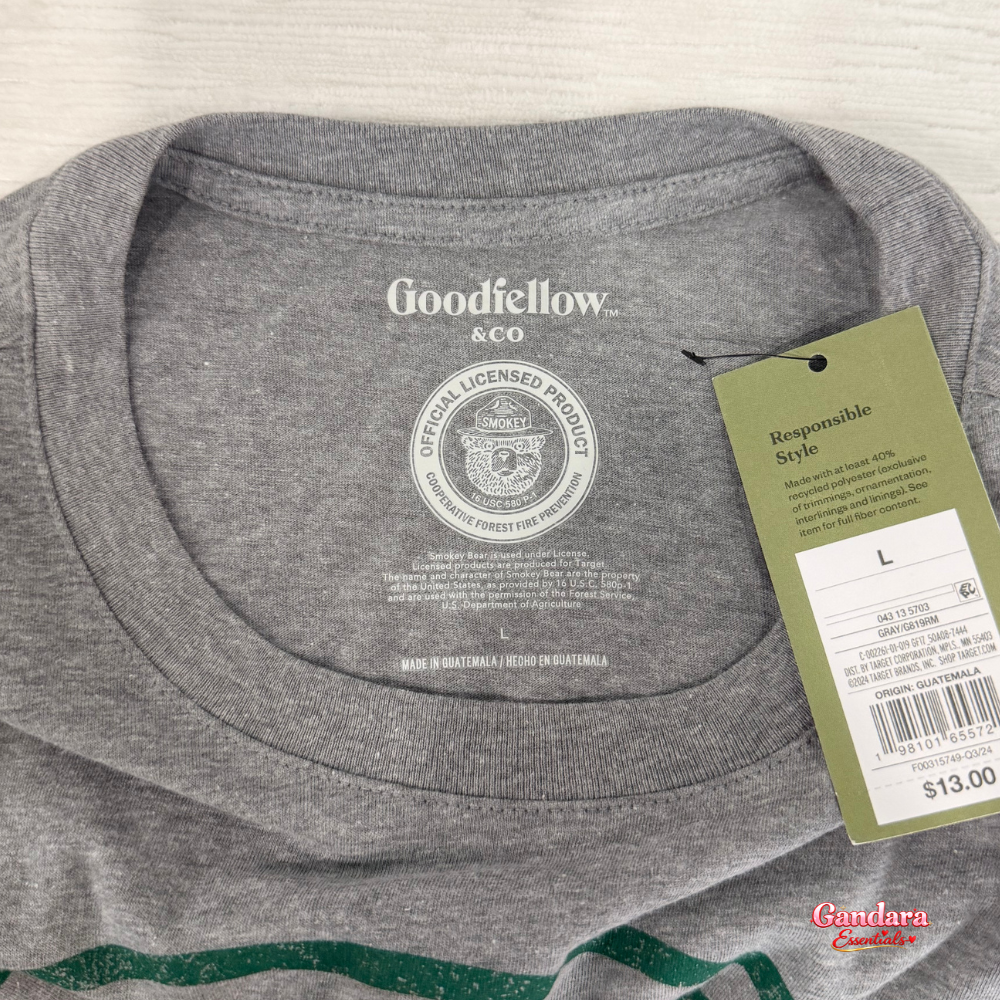 Goodfellow & Co - Only You can Graphic T-Shirt, Gray - 1 Pc