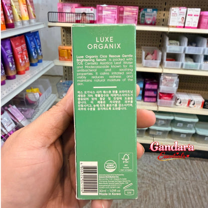 Luxe Organix - Cica Rescue Gentle Brightening Serum - 30mL