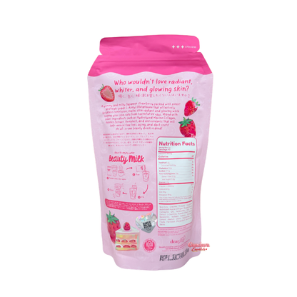 Dear Face - Beauty Milk Premium Japanese Strawberry Collagen Drink - 180g