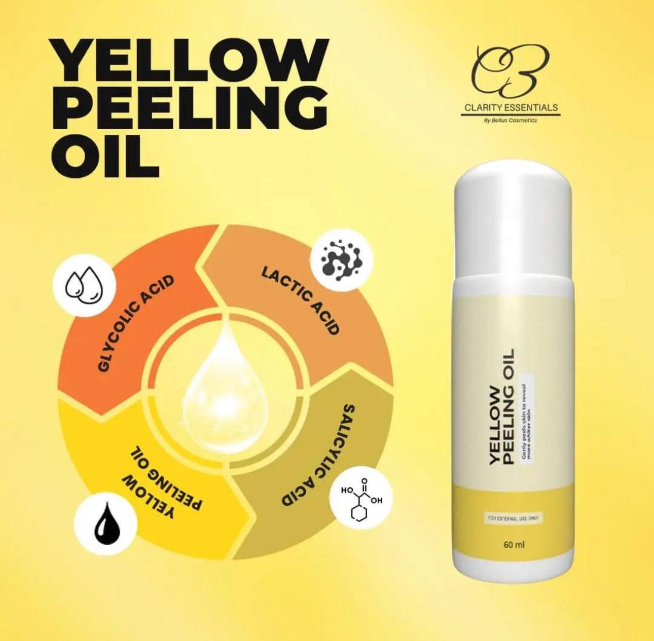 Clarity Essentials - Yellow Peeling Oil - 120mL