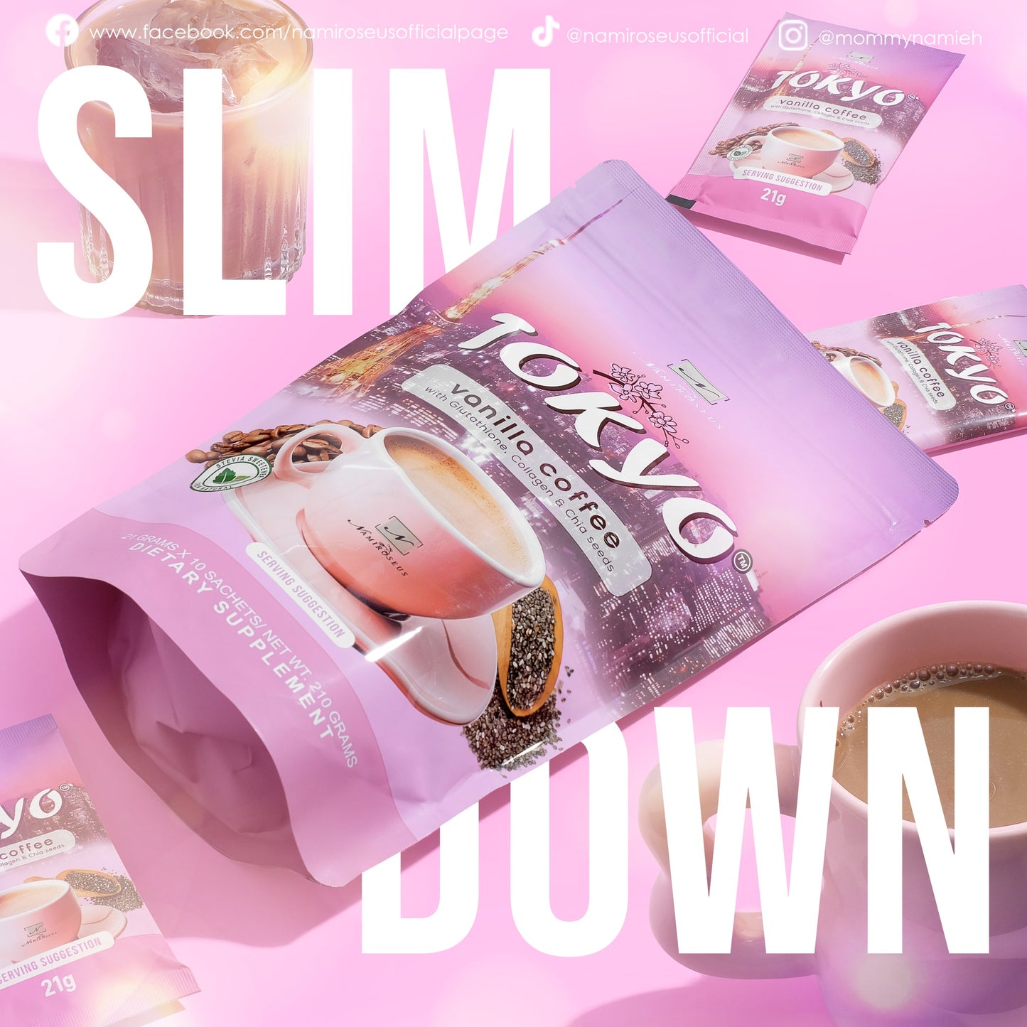 Namiroseus - Tokyo Vanilla Coffee - 21gx10 Sachet