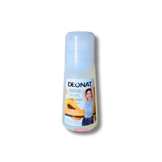 Deonat - Papaya Mineral Deodorant Roll On - 65mL