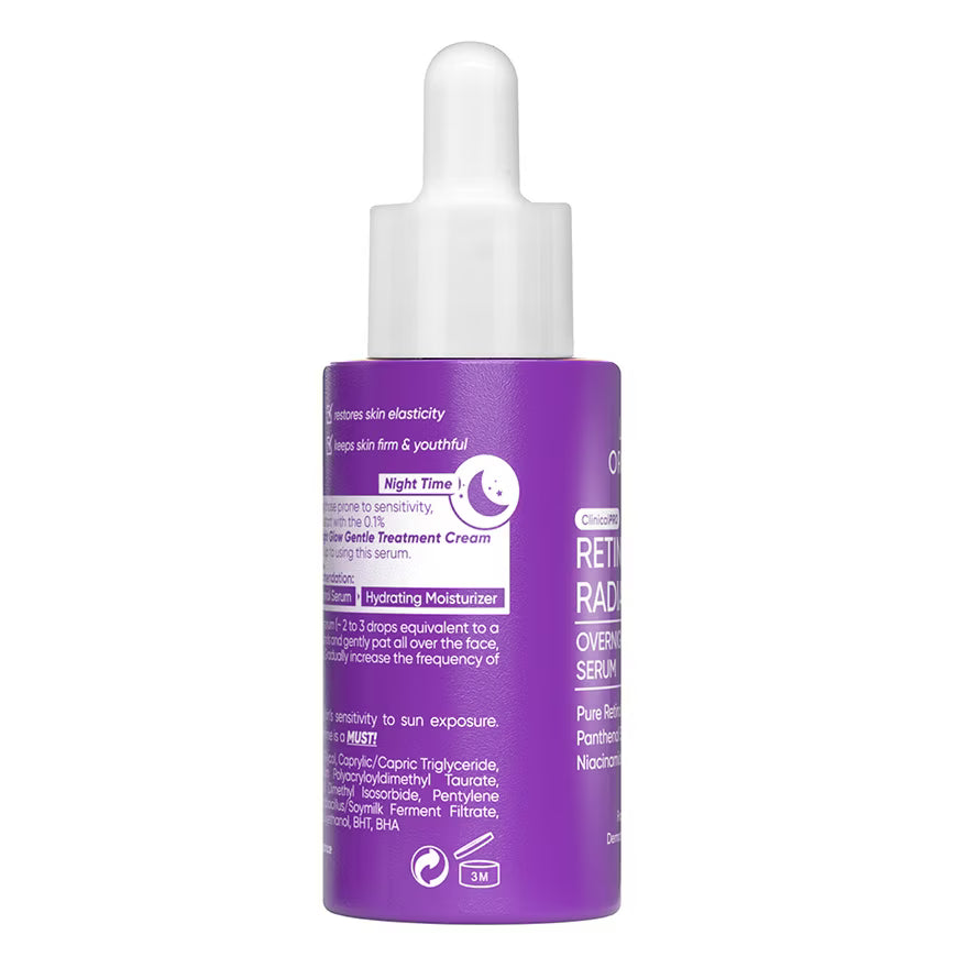 Luxe Organix - Retinol Radiance Overnight Botox Lift Serum - 30mL
