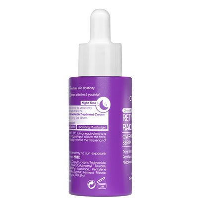 Luxe Organix - Retinol Radiance Overnight Botox Lift Serum - 30mL