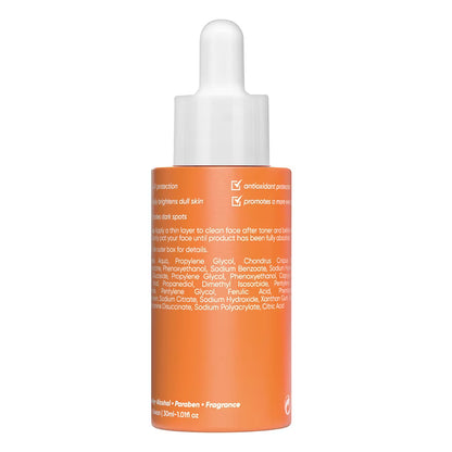 Luxe Organix - Vita C20 Booster Bright UV Defense Serum - 30mL