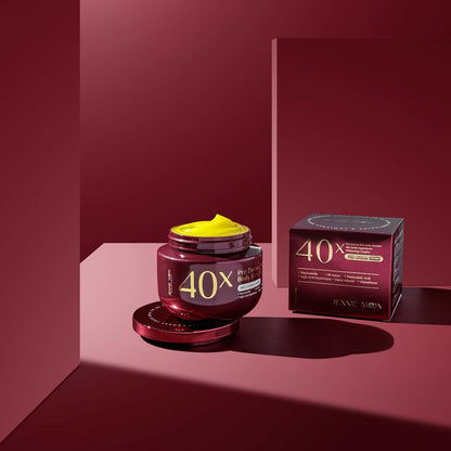 Jennie Moon 40X Pro Derma Plus Body Booster in a 250g container, showcasing its sleek packaging and label design.