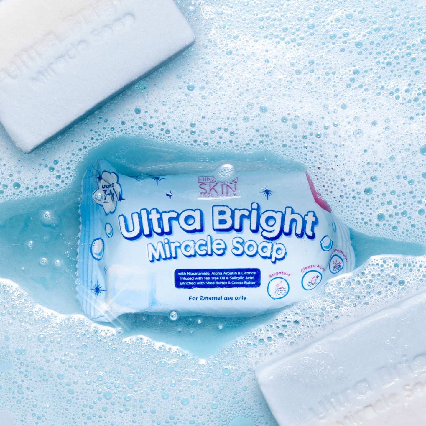 Hikari Skin Essentials - Ultra Bright Miracle Soap - 75g x 5