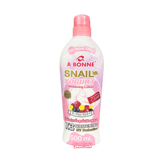 A Bonne - Snail Yogurt Whitening Body Lotion - 500mL