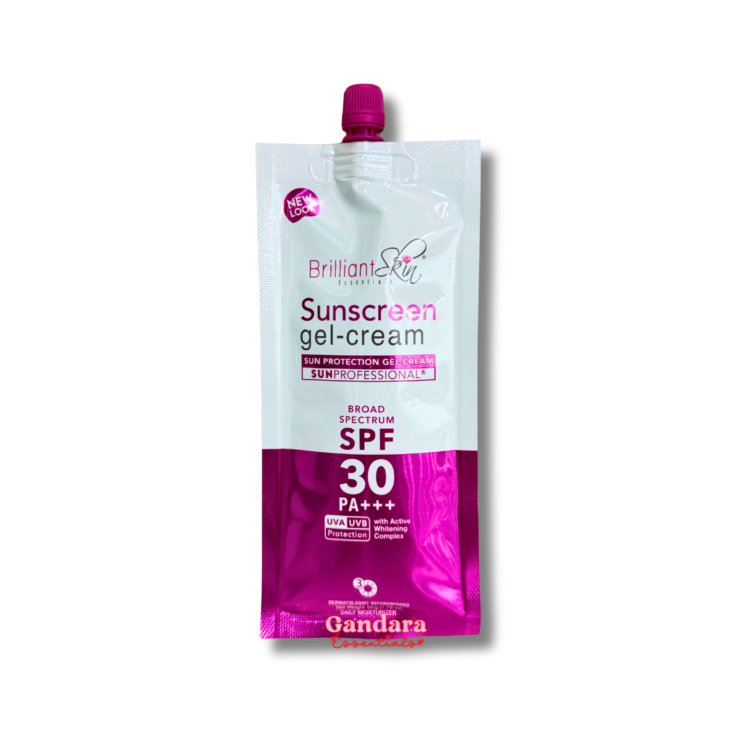 Brilliant Skin Essentials - Sunscreen Gel Cream Professional - 50g ...