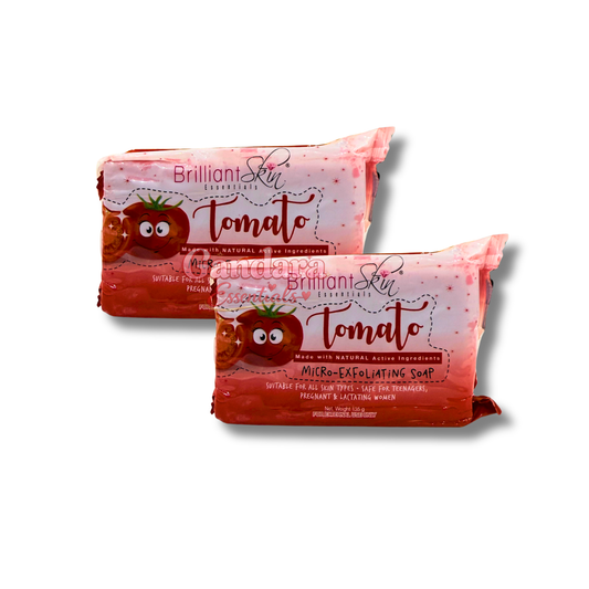 Brilliant Skin Essentials - Tomato Micro-Exfoliating Soap - 2 Pcs