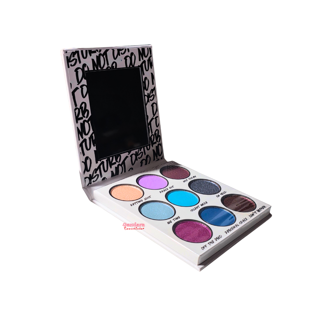 BH Cosmetics 9 Color Shadow Palette featuring vibrant eyeshadow shades arranged in a sleek palette design.