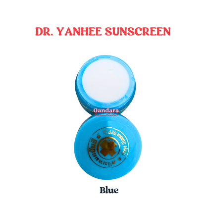 Dr. Yanhee sunscreen in a 5g tube, featuring a sleek design and clear labeling for sun protection.