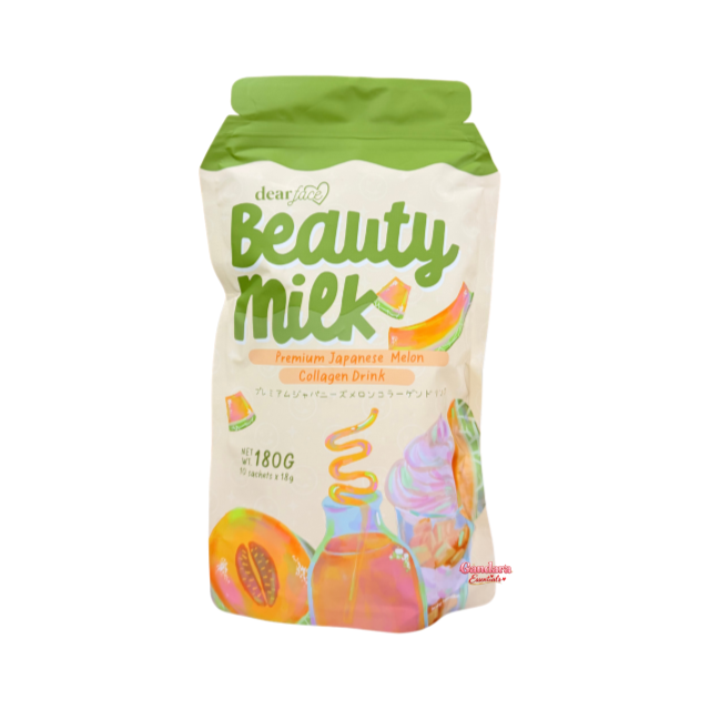 Dear Face - Beauty Milk Premium Japanese Melon Collagen Drink - 180g