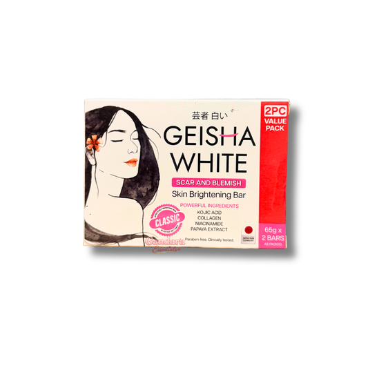 Geisha White - Scar and Blemish (Classic) - 2 Soap Bar x 65g