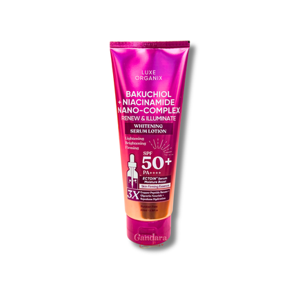 Luxe Organix - Bakuchiol + Niacinamide Nano-Complex Serum Lotion SPF 50 - 200mL