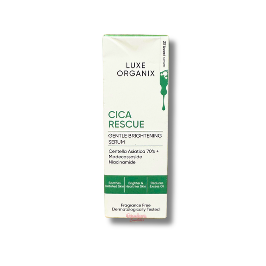 Luxe Organix - Cica Rescue Gentle Brightening Serum - 30mL