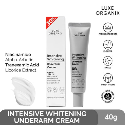 Luxe Organix Intensive Whitening Underarm Cream 40gx2