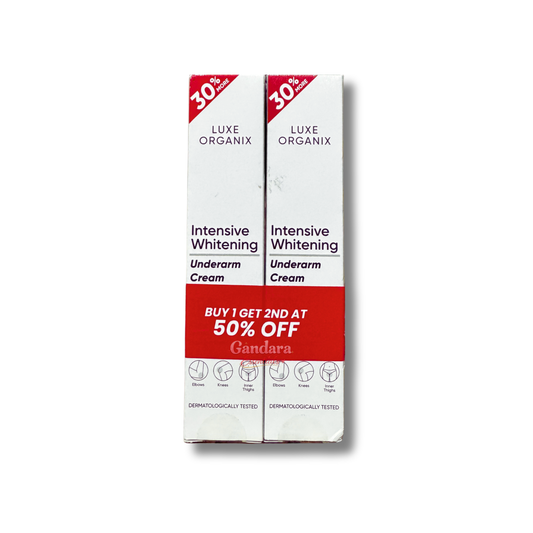 Luxe Organix Intensive Whitening Underarm Cream 40gx2