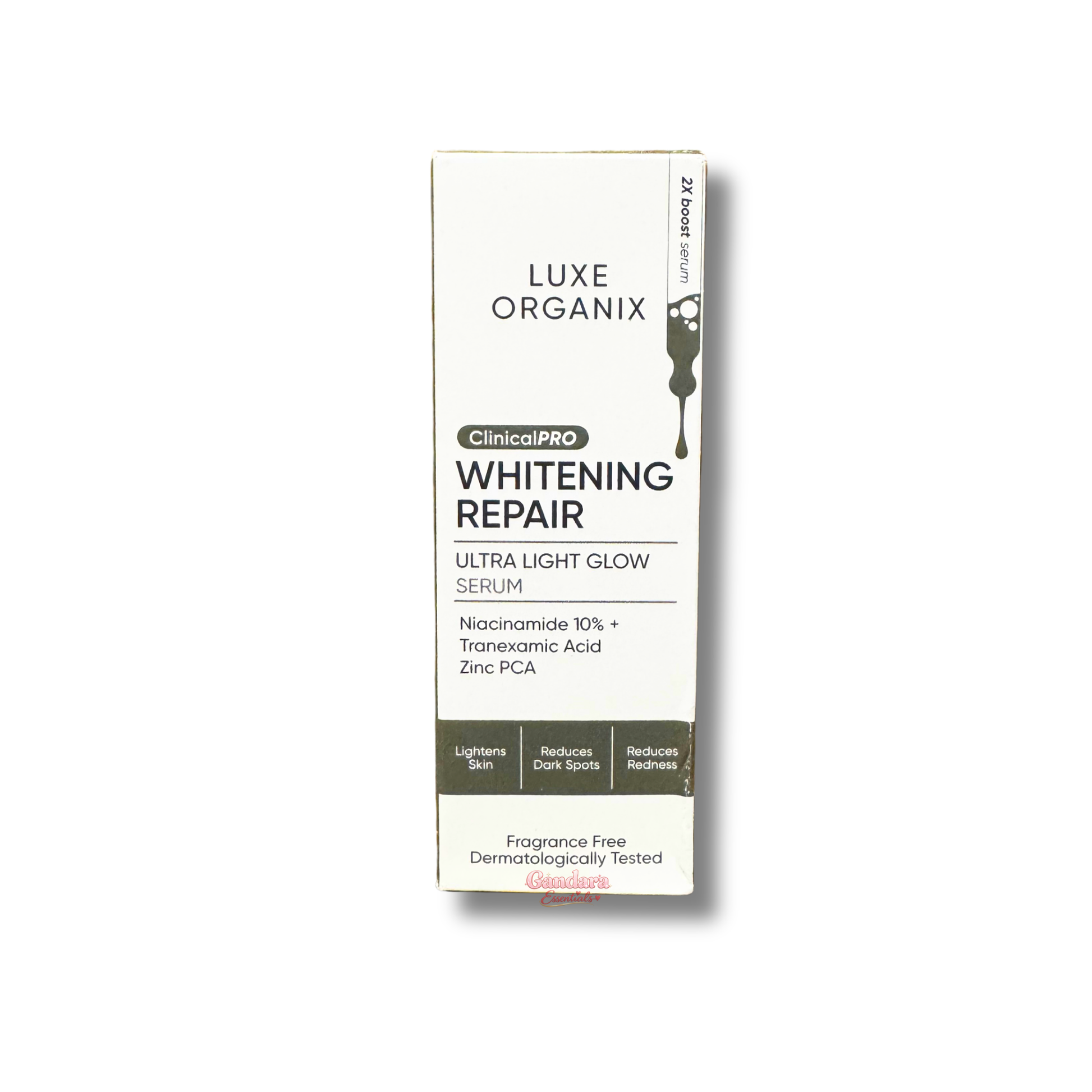 Luxe Organix - Whitening Repair Ultra Light Glow Serum - 30mL