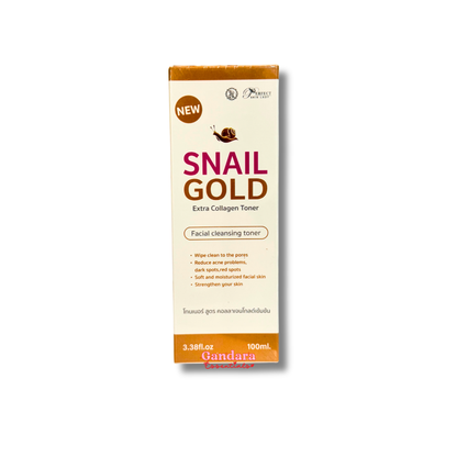 Perfect Skin Lady - Snail Gold Extra Collagen Toner - 100mL