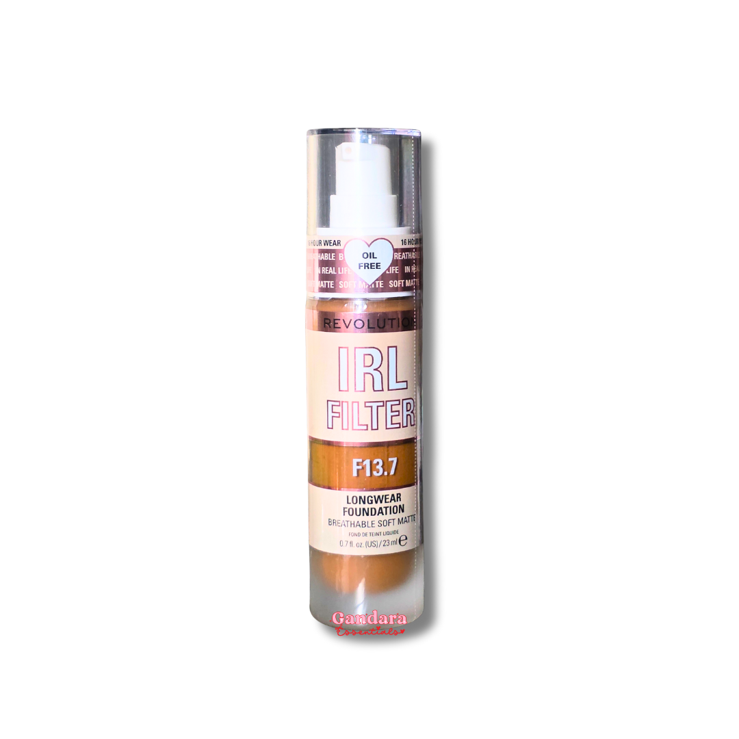Revolution - IRL Filter 16H Longwear Soft Matte Foundation - 0.7 oz/ 23 mL