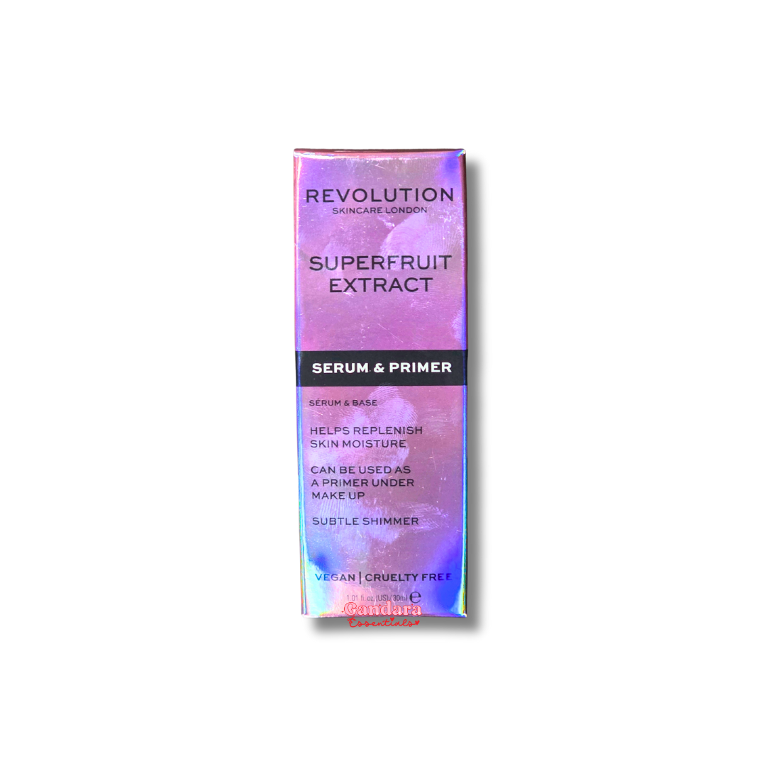 Revolution - Skincare Superfruit Extract Serum & Primer - 1.01 oz/ 30mL
