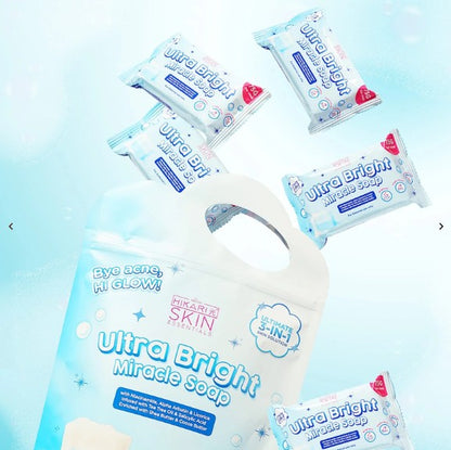 Hikari Skin Essentials - Ultra Bright Miracle Soap - 75g x 5