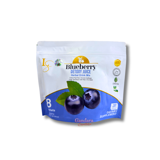 Luxe Slim - Blueberry Detoxy Juice - 18gx8 Sachet