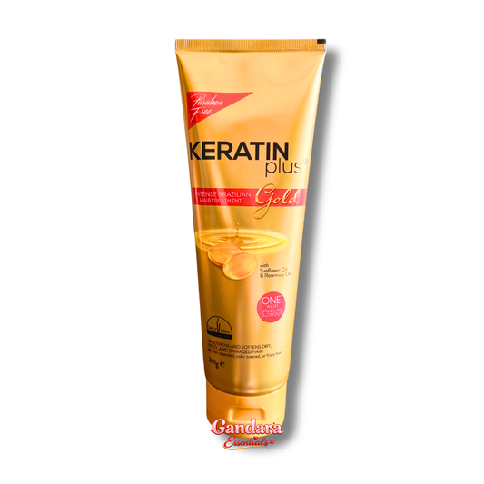 Keratin Plus - Gold Intense Brazilian Hair Treatment - 200g