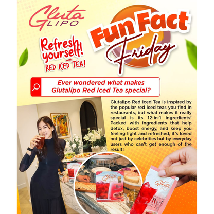 Gluta Lipo - Gold Series Red Iced Tea - 10 Sachet