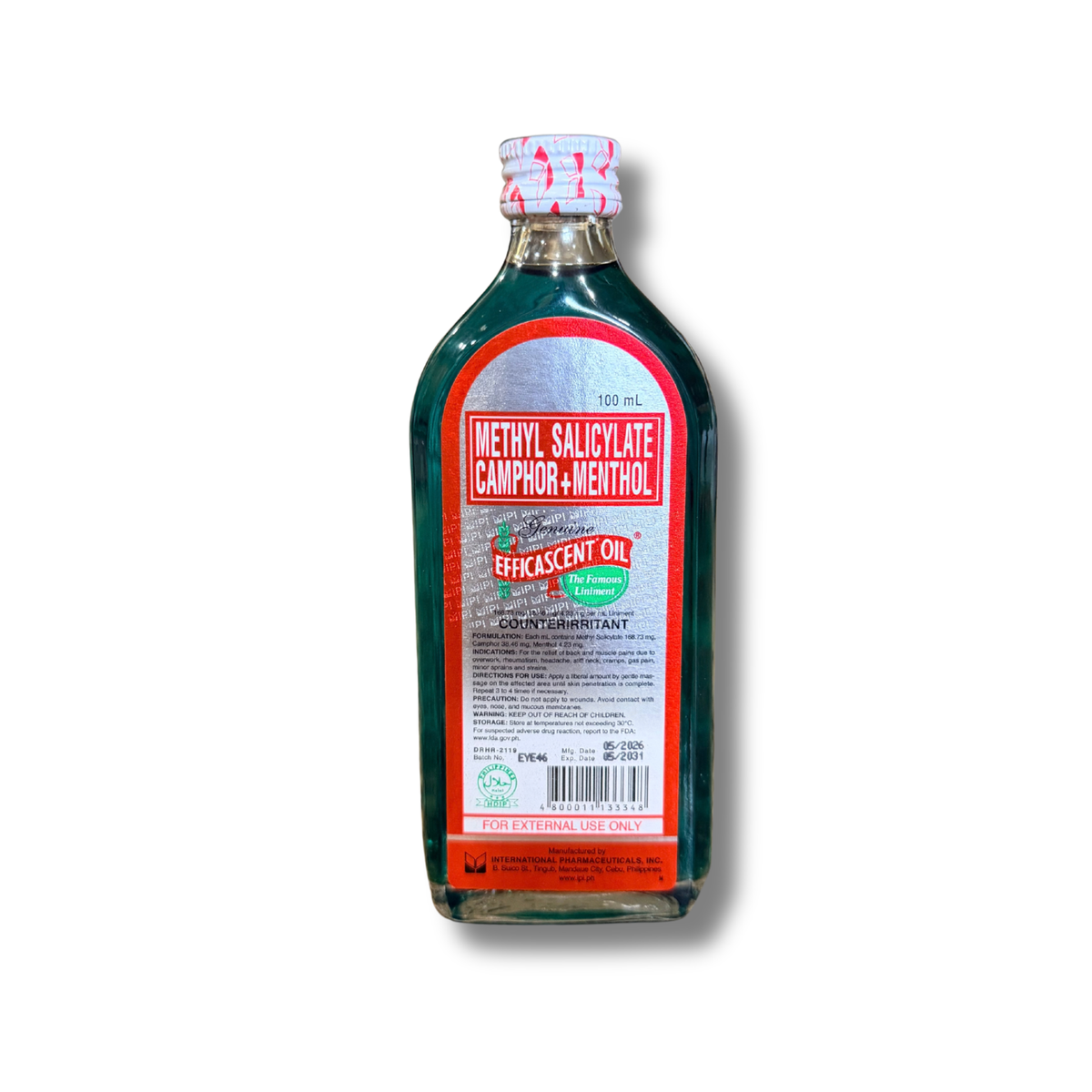 Genuine - Efficascent Oil (Regular) - 100mL