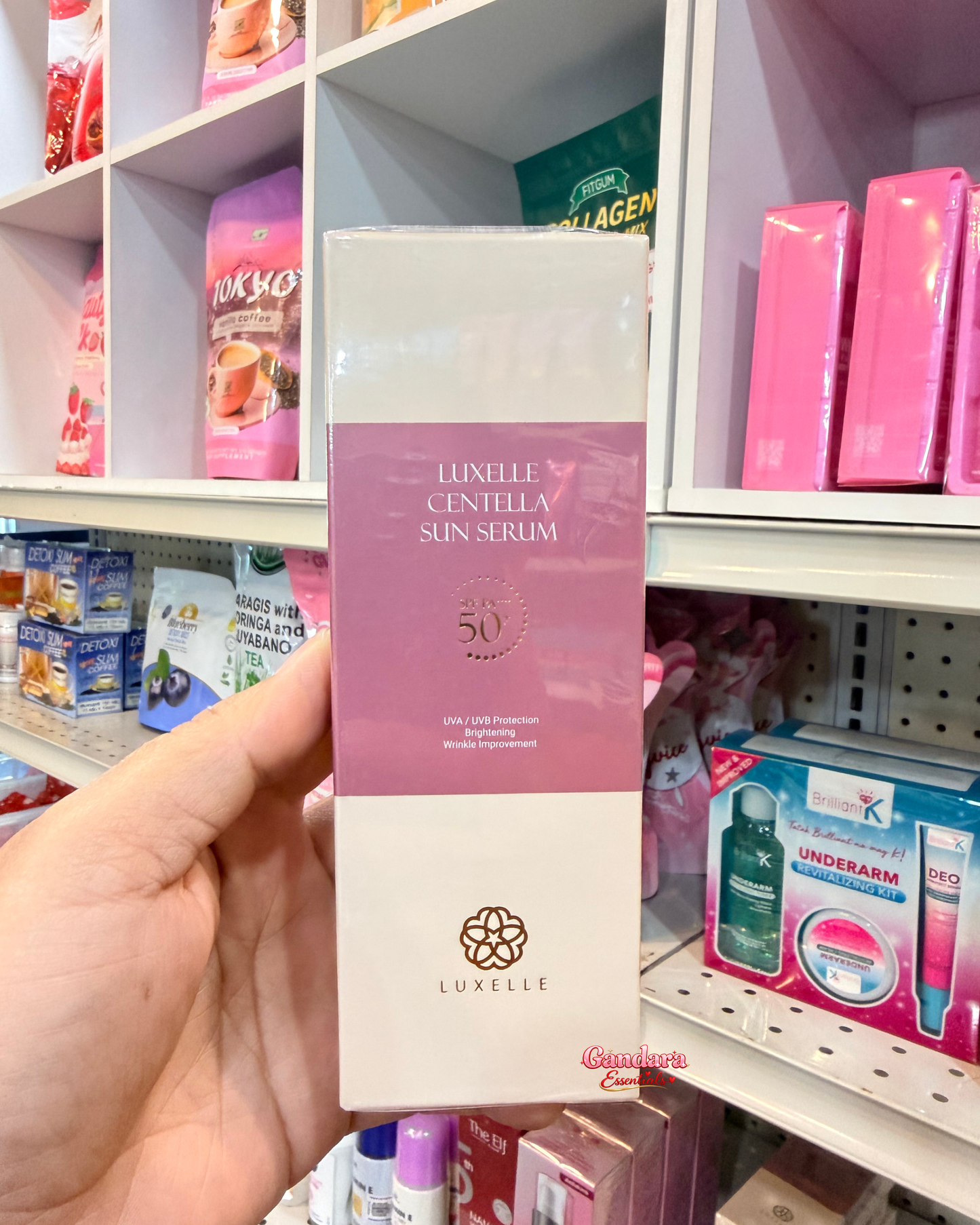 Luxelle - Centella Sun Serum SPF50 - 50mL