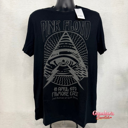 Pink Floyd - T Shirt Concert 1970, Black - 1 Pc