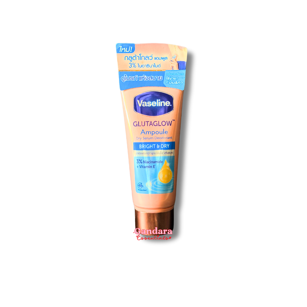 Vaseline - Gluta Glow Ampoule Dry Serum Deodorant (Bright & Dry) - 45mL