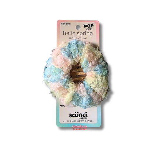 Scunci - Hello Spring Collection Pop Claw Clip and Barrette - 1 Pc