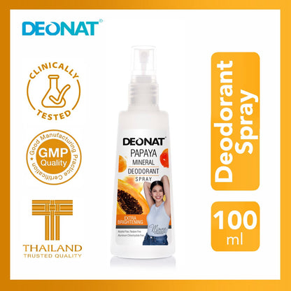 Deonat - Papaya Mineral Deodorant Spray - 100mL