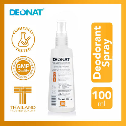 Deonat - Papaya Mineral Deodorant Spray - 100mL