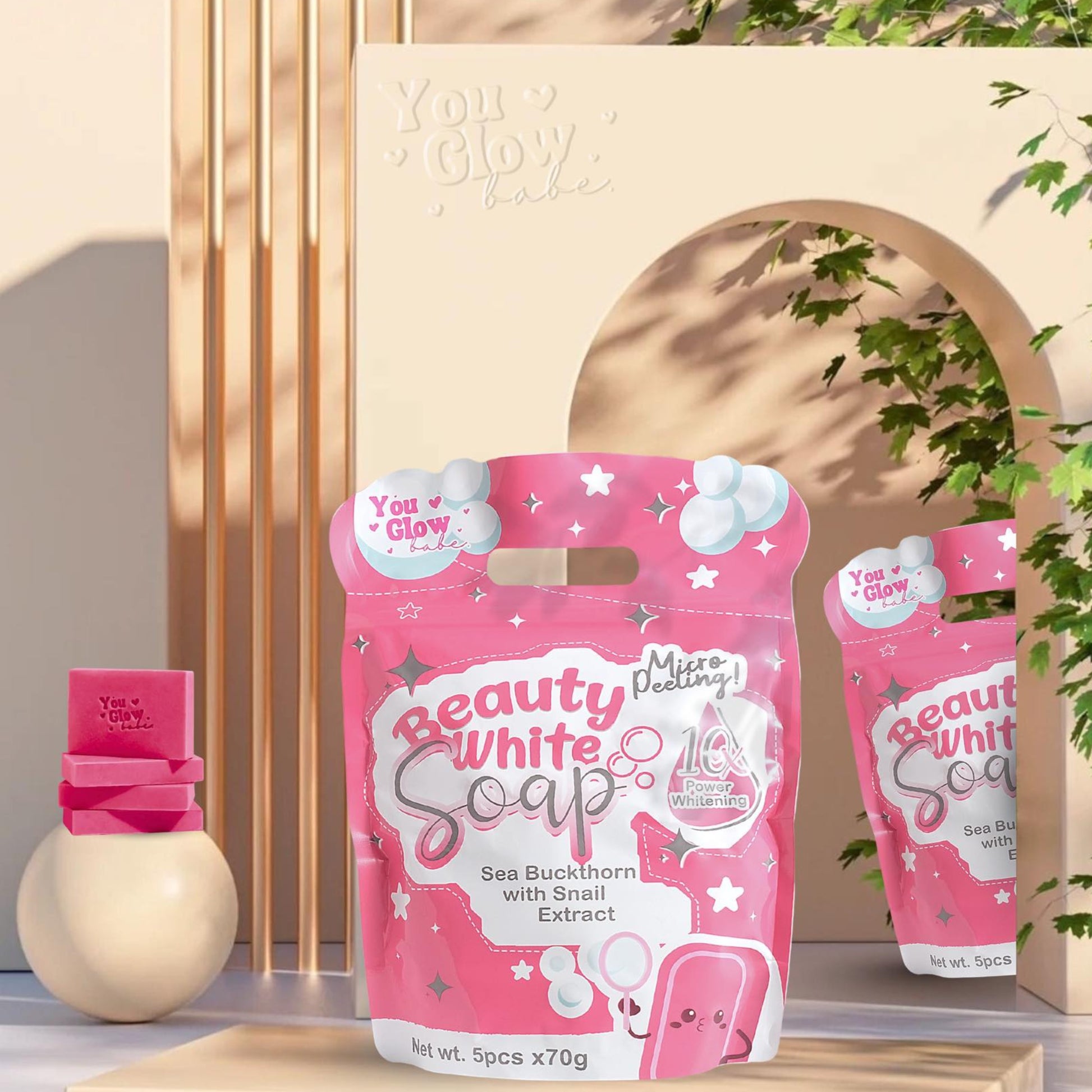 You Glow Babe - Beauty White Soap - 5x70g