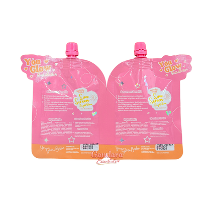 You Glow Babe - Sunscreen Bright Glow SPF50 - 25gx2